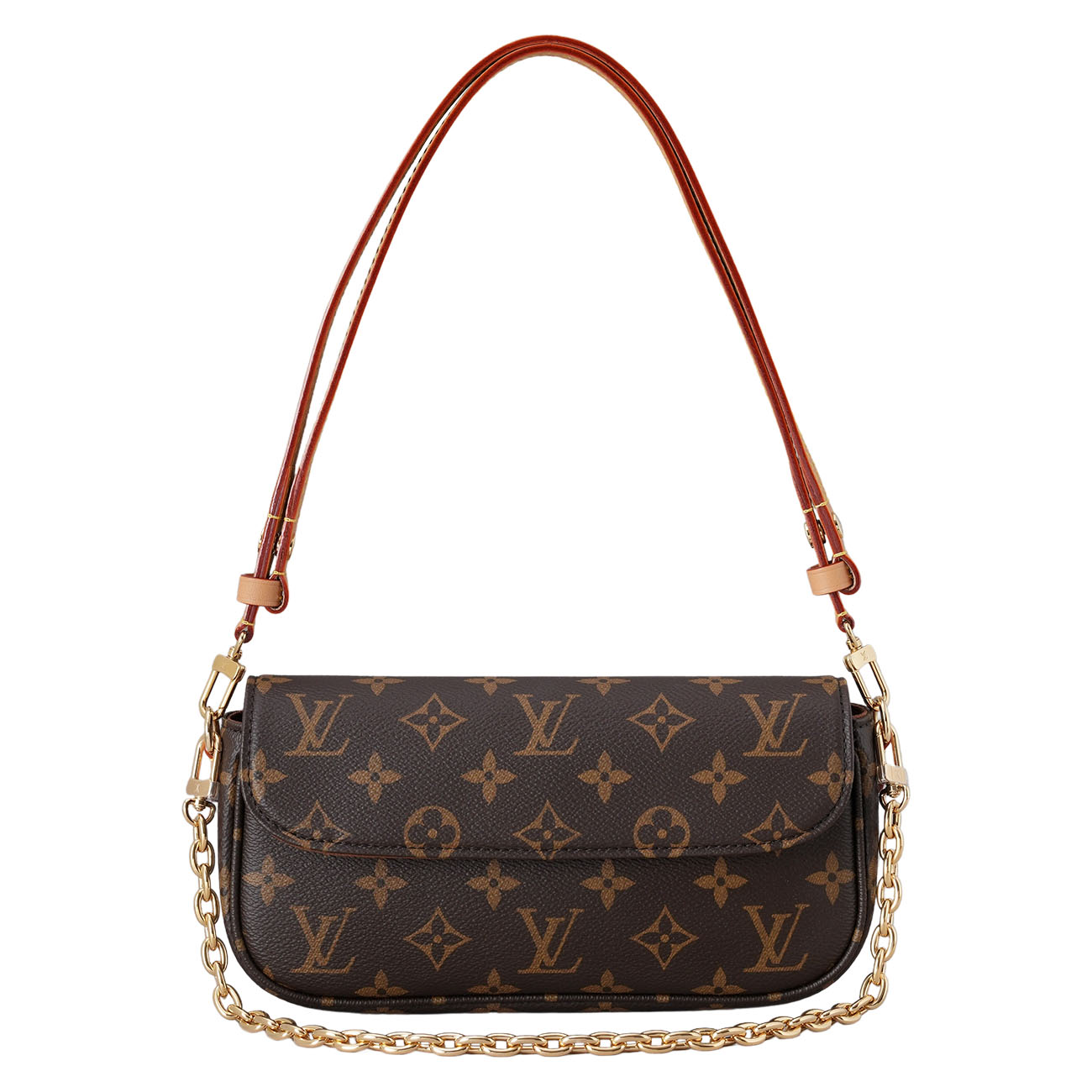 LOUIS VUITTON(USED)루이비통 M81911 월릿 온 체인 아이비